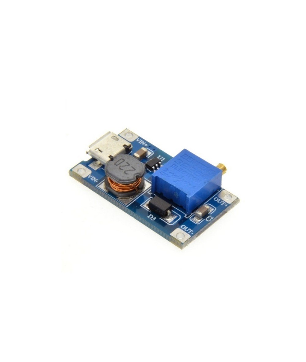 ماژول افزاینده ولتاژ با ورودي Micro usb