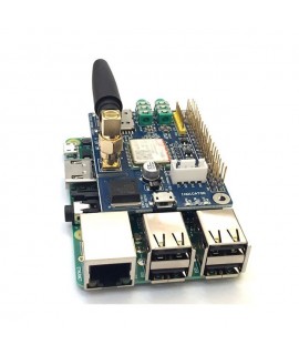 شیلد sim800C مخصوص رزبری پای Raspberry Pi GSM Shield به همراه آنتن