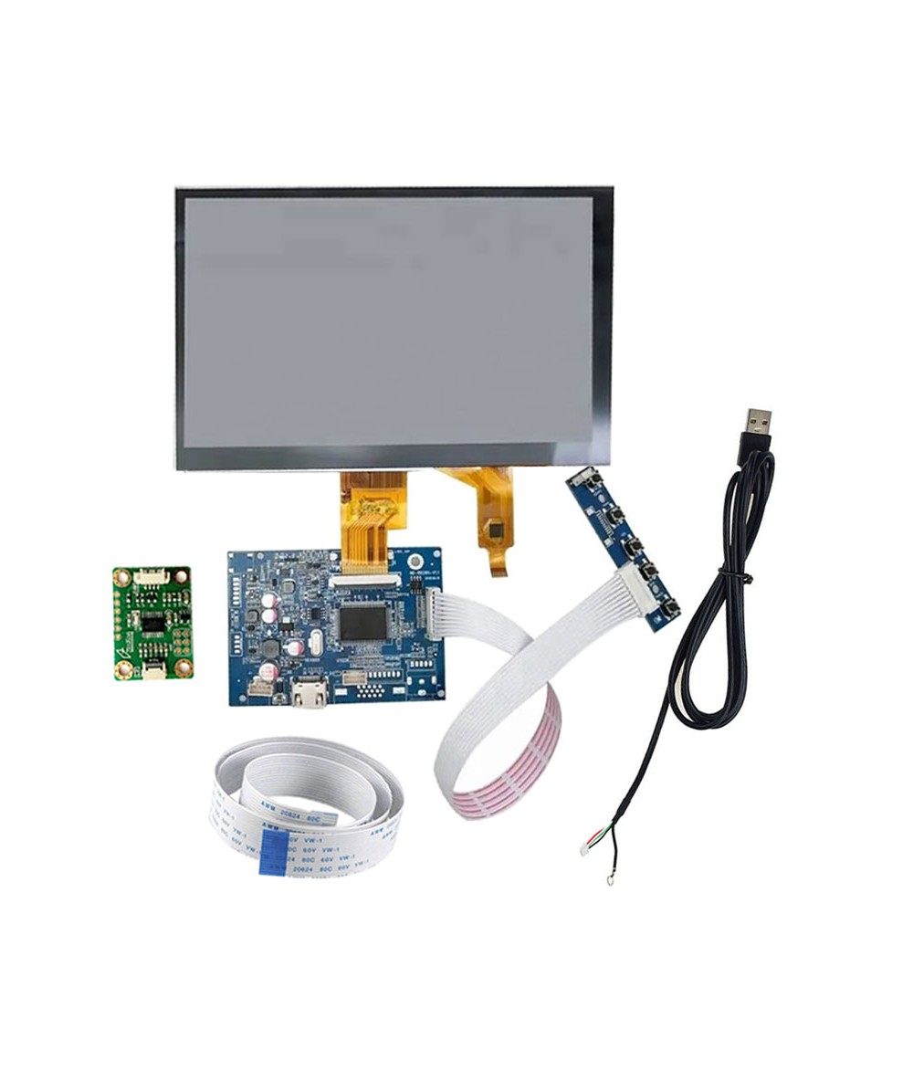 LCD و تاچ اسکرین خازنی 10.1 اینچ به همراه برد درایور LCD
