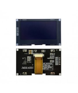 ماژول نمایشگر OLED سفید 2.42 اینچ با رابط I2C