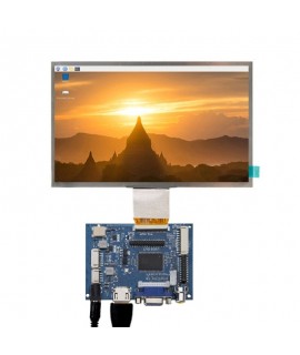 برد درایور LCD های 7 الی 10.1 اینچ با ورودی HDMI / VGA / AV