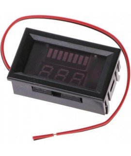 ماژول نشانگر ظرفیت باتری 0 تا 12 ولت پنلی با نمایش ولتاژ باتری