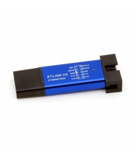 پروگرامر ST-Link V2 ویژه میکرو کنترلر های  STM8 و STM32