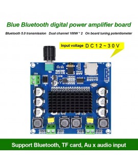 آمپلی فایر استریو XH-A105 بلوتوثی 2x100w