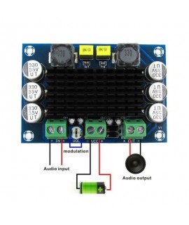 ماژول آمپلی فایر تک کاناله 100 وات XH-M542