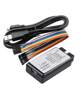 لاجیک آنالایزر USB به همراه بافر 24M 8CH